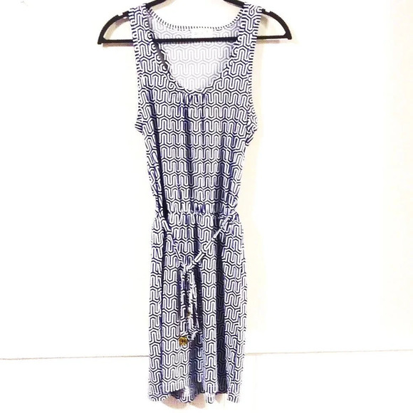 Mud pie Belted Print Dress - Picture 1 of 6